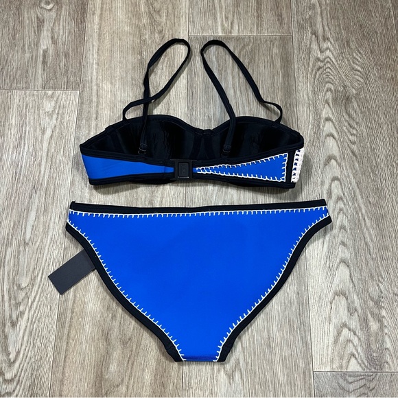 Triangl Bikini Blue Bikini Set size Small - Picture 2 of 5